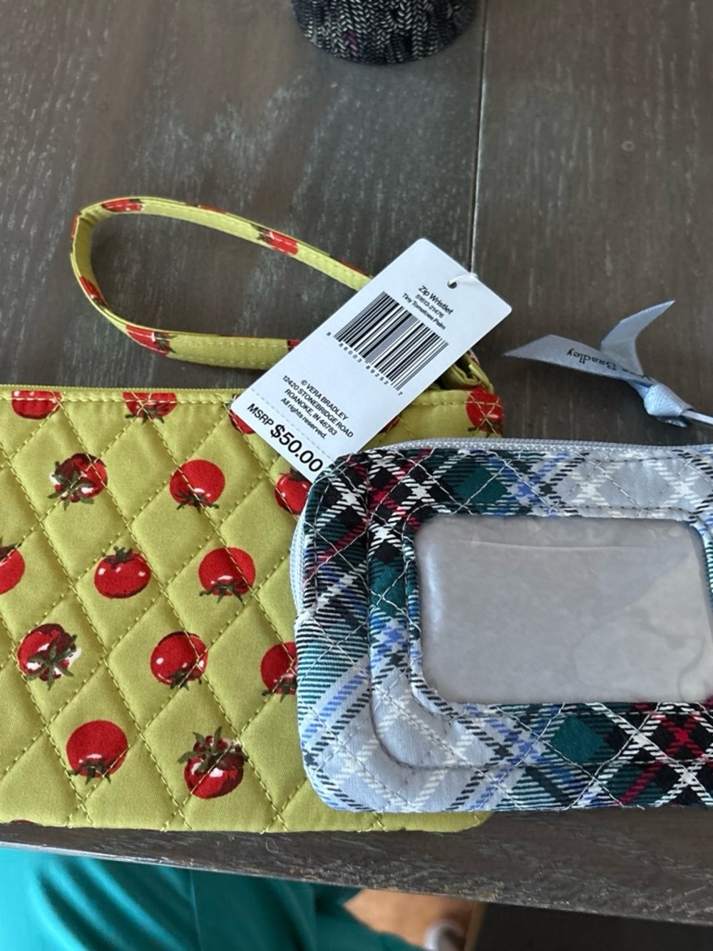 Vera Bradley LOT OF 2 Wristlets